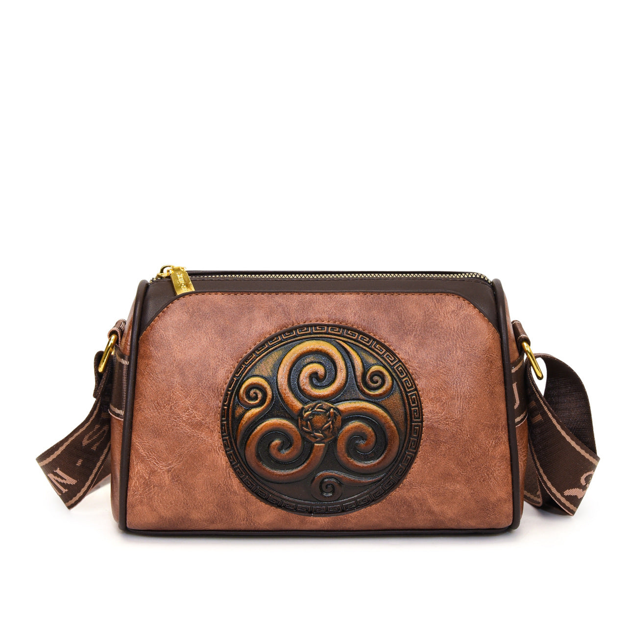 Women's Artistic Texture Retro Commute Leisure Large Bags