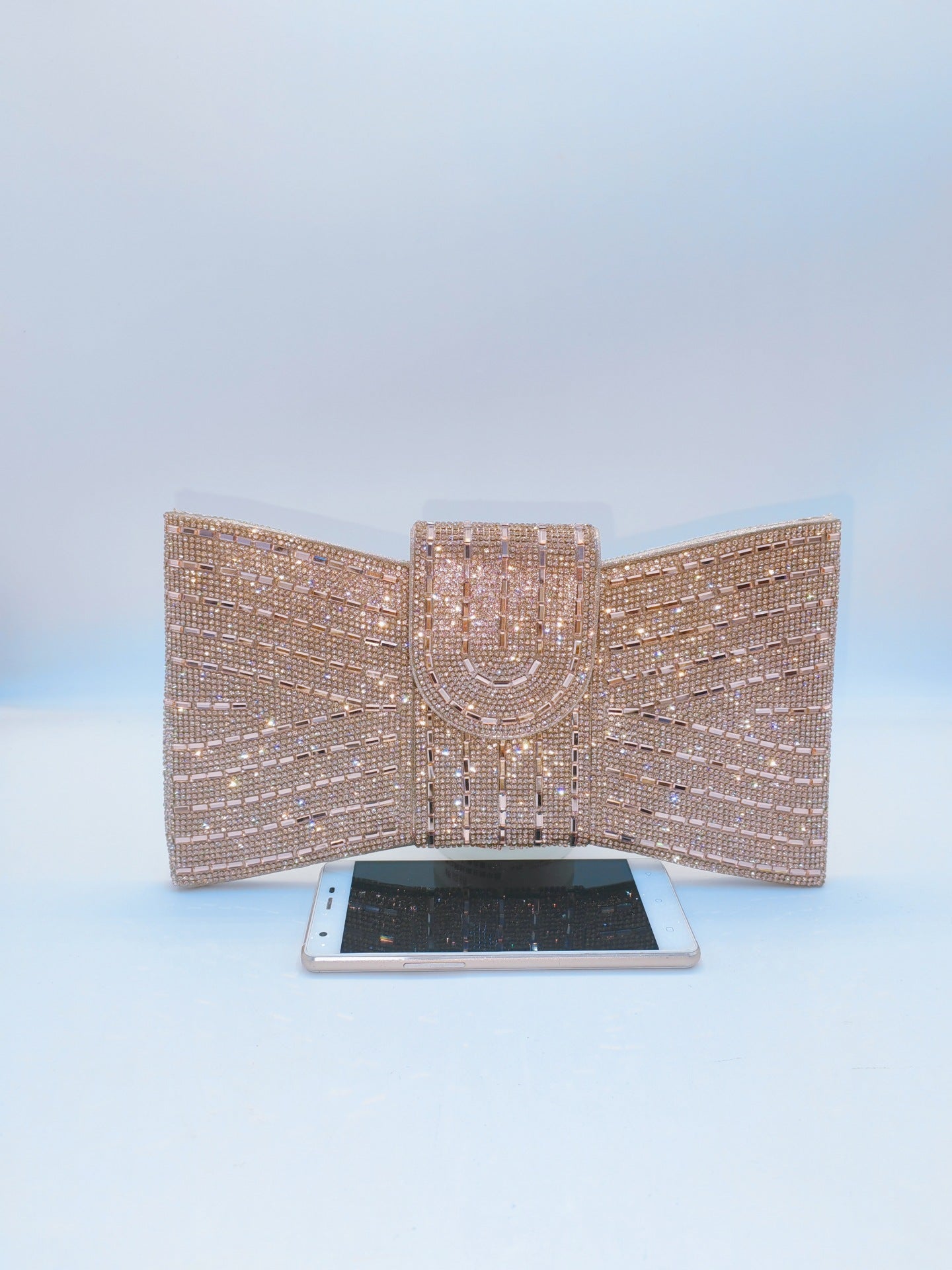 Durable Cool Beaded High-grade Clutch Butterfly Dinner Bag
