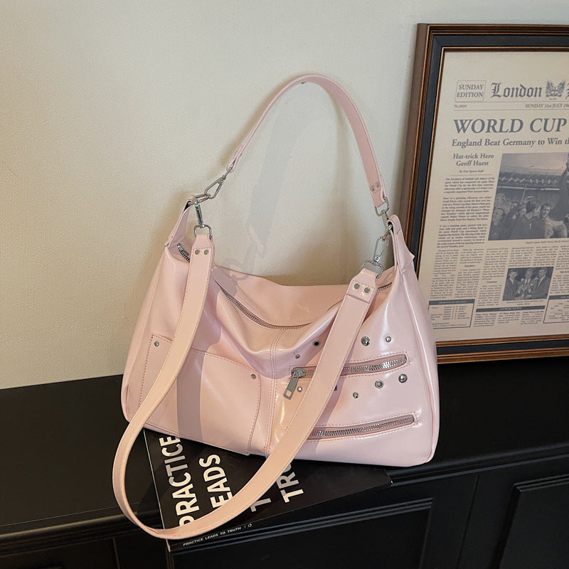 Women's Four-way Simple Fashion Large Capacity High-grade Women's Shoulder Bag
