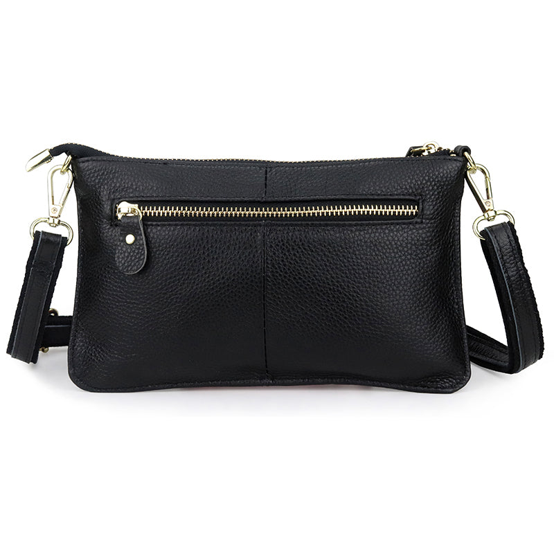 Women's Leather First Layer Cowhide With Wrist Women's Messenger Bag