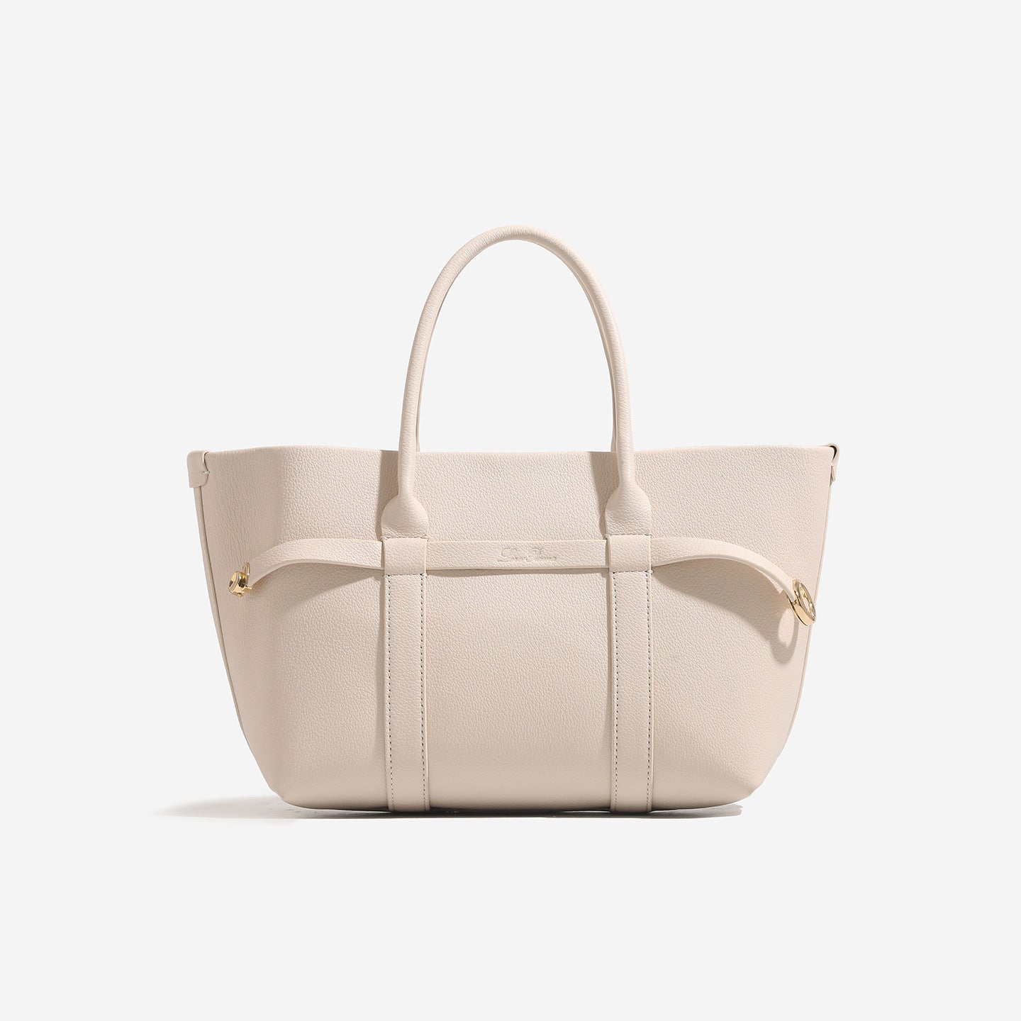 Women's Large Capacity Stitching Genuine Leather Vegetable Basket Commuter Fashion Women's Handbag