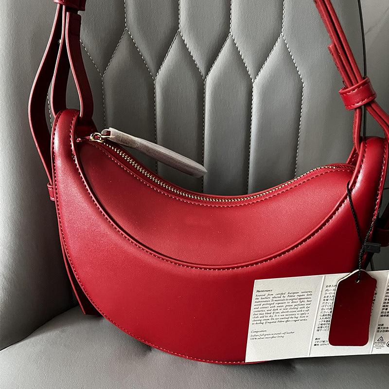 Women's High Version French Niche Selenodont Underarm Bags