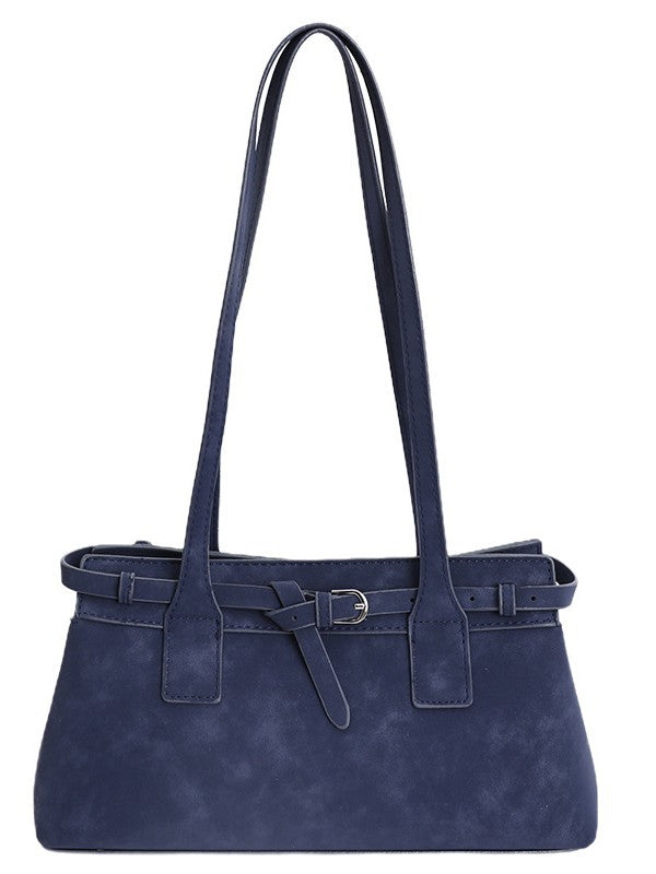 Women's Retro Suede Portable For Commute Minimalist Women's Messenger Bag
