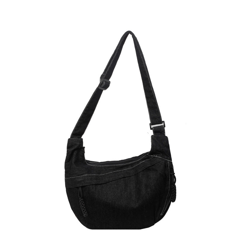 Women's Summer Large Capacity Dumpling Korean Camp Shoulder Bags