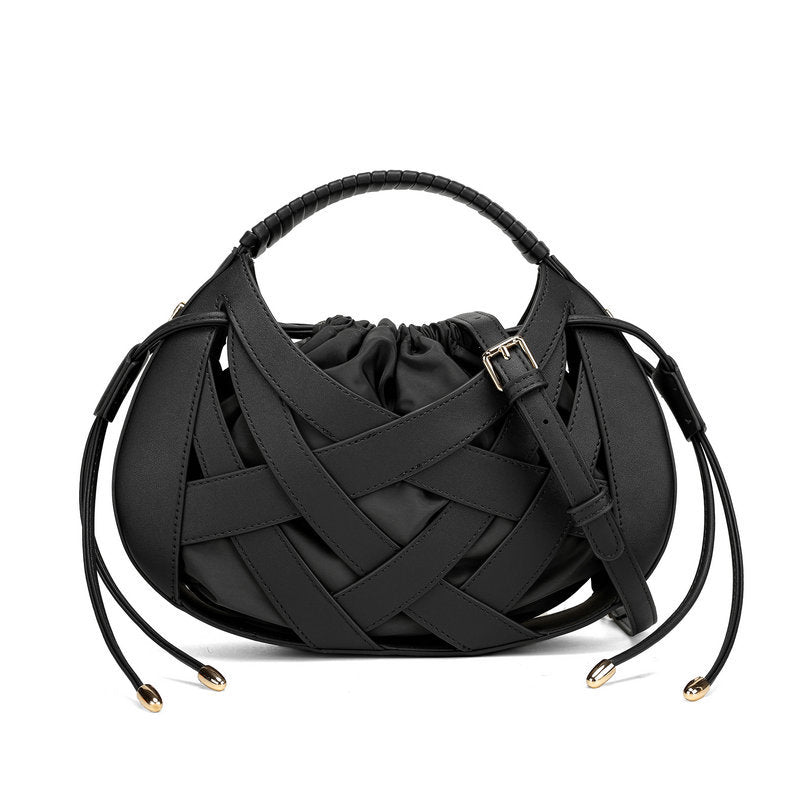 Women's Korean Style Weaving Fashionable Eye-catching Women's Shoulder Bag