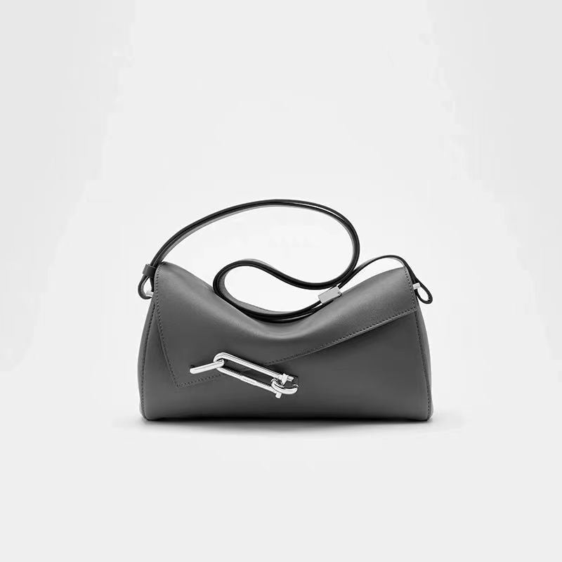 Box Genuine Leather Underarm Fashion Soft Women's Messenger Bag