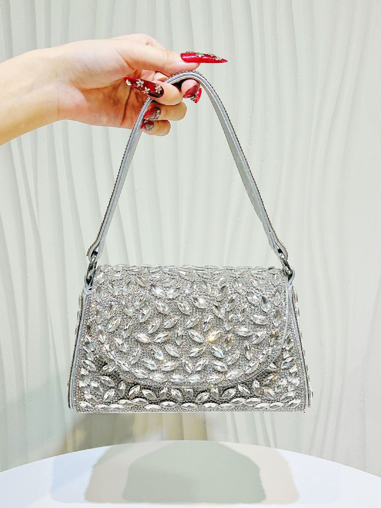 Women's Clutch Cheongsam High-grade Light Luxury Rhinestone Dinner Bag