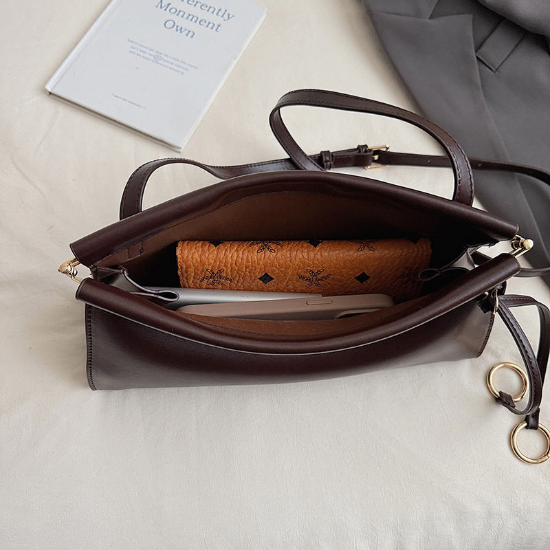 Women's Retro Minority Design Large Capacity Versatile Women's Shoulder Bag