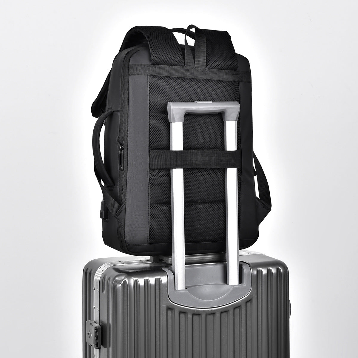 Men's Commuter Waterproof Computer Large Capacity Inch Business Backpack