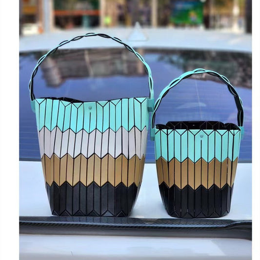 Women's Style Vegetable Basket Simple Stylish Rhombus Women's Handbag