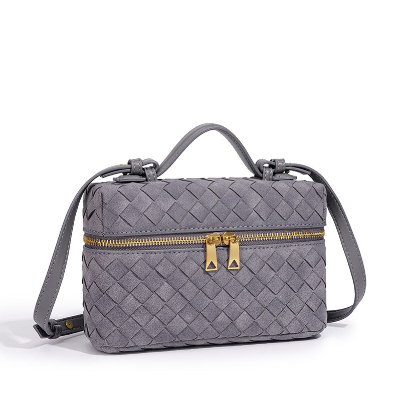 Graceful Women's Woven Lunch Box Portable Women's Handbag
