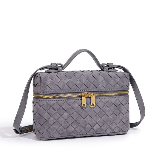 Graceful Women's Woven Lunch Box Portable Women's Handbag