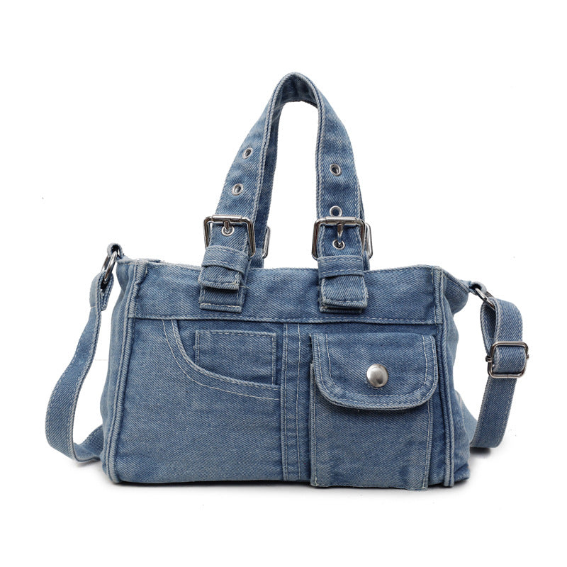 Women's Design Denim Simple Korean Style Summer Bags
