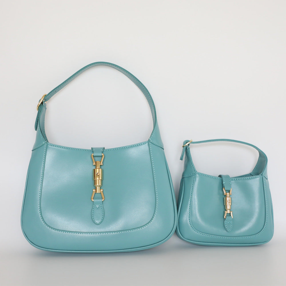 Saddle French Style Underarm Design Retro Women's Handbag
