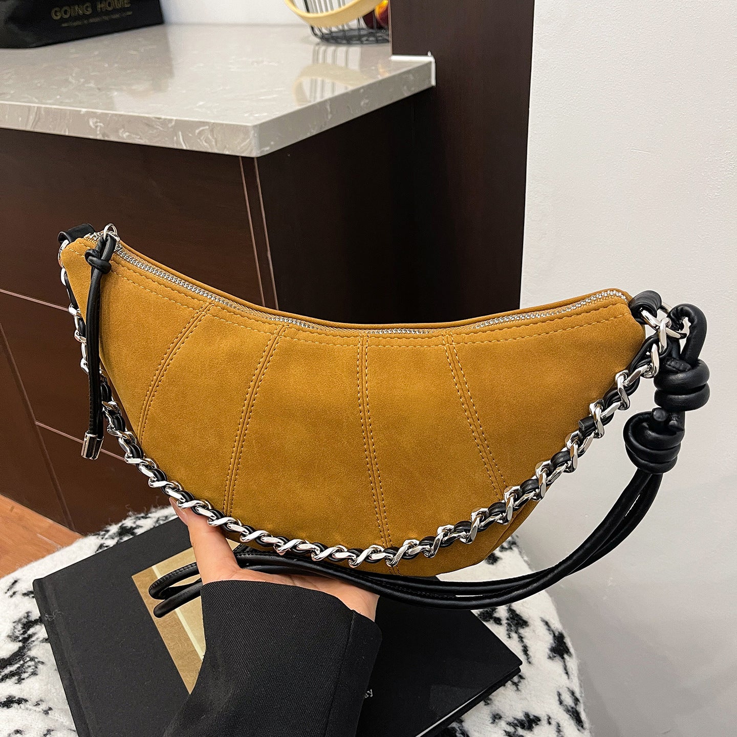 Women's Niche Denim Summer Fashion Underarm Popular Women's Shoulder Bag