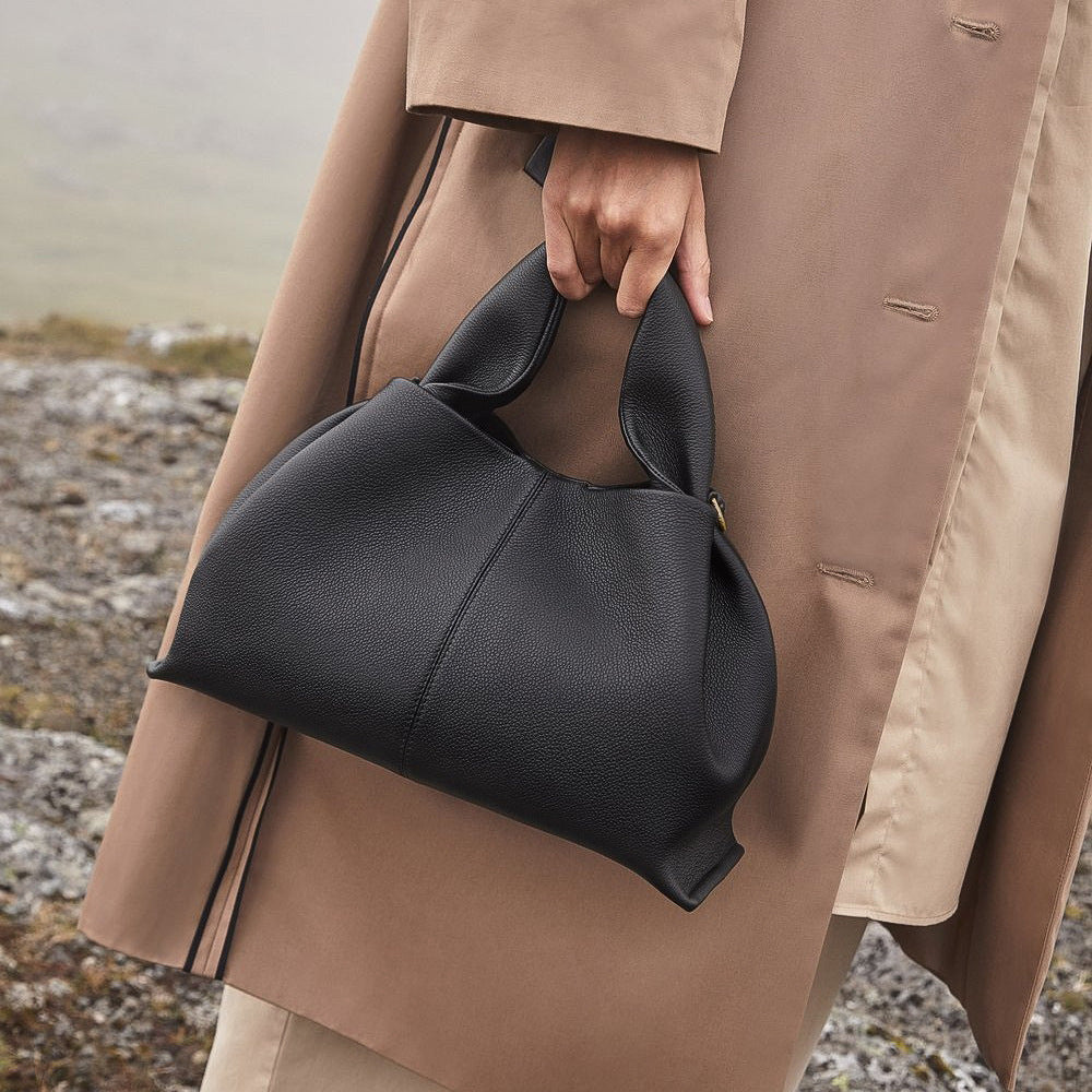Pauline Cloud French Niche Dumpling Genuine Handbags