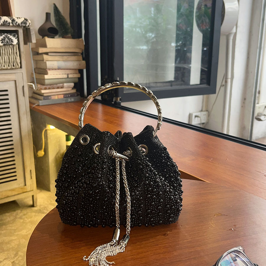 French Simplicity Pearl Chinese Style Niche Women's Handbag