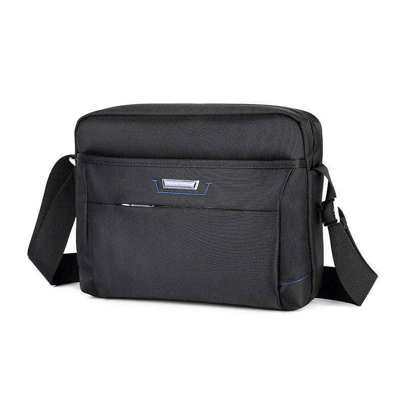 Men's Nylon Waterproof Large Capacity Business Commute Men's Shoulder Bag