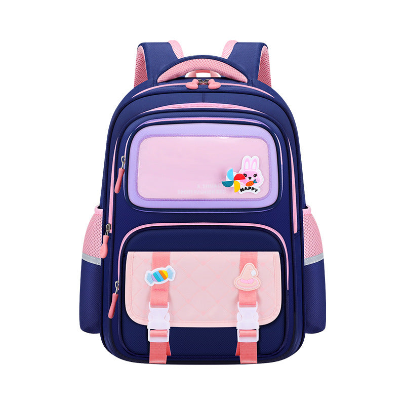 Boys Grade Large Capacity Burden Reduction Spine Protection Super Primary School Bag