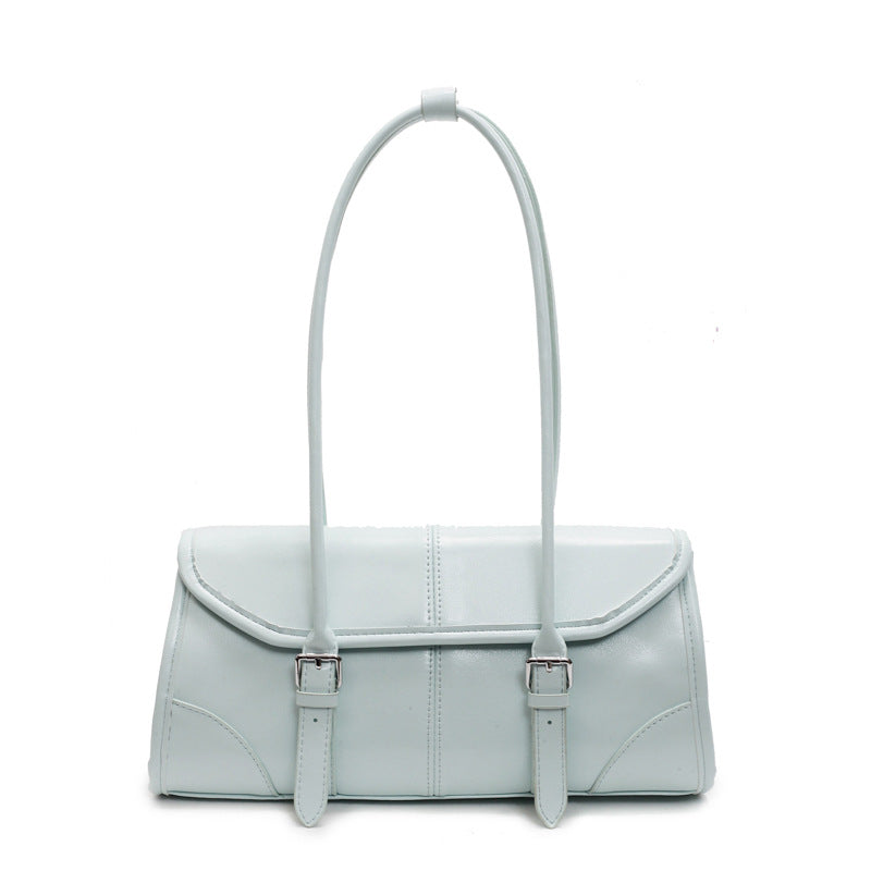 Oil Wax Leather Vintage Female Senior Niche Texture Commuter Large Bags
