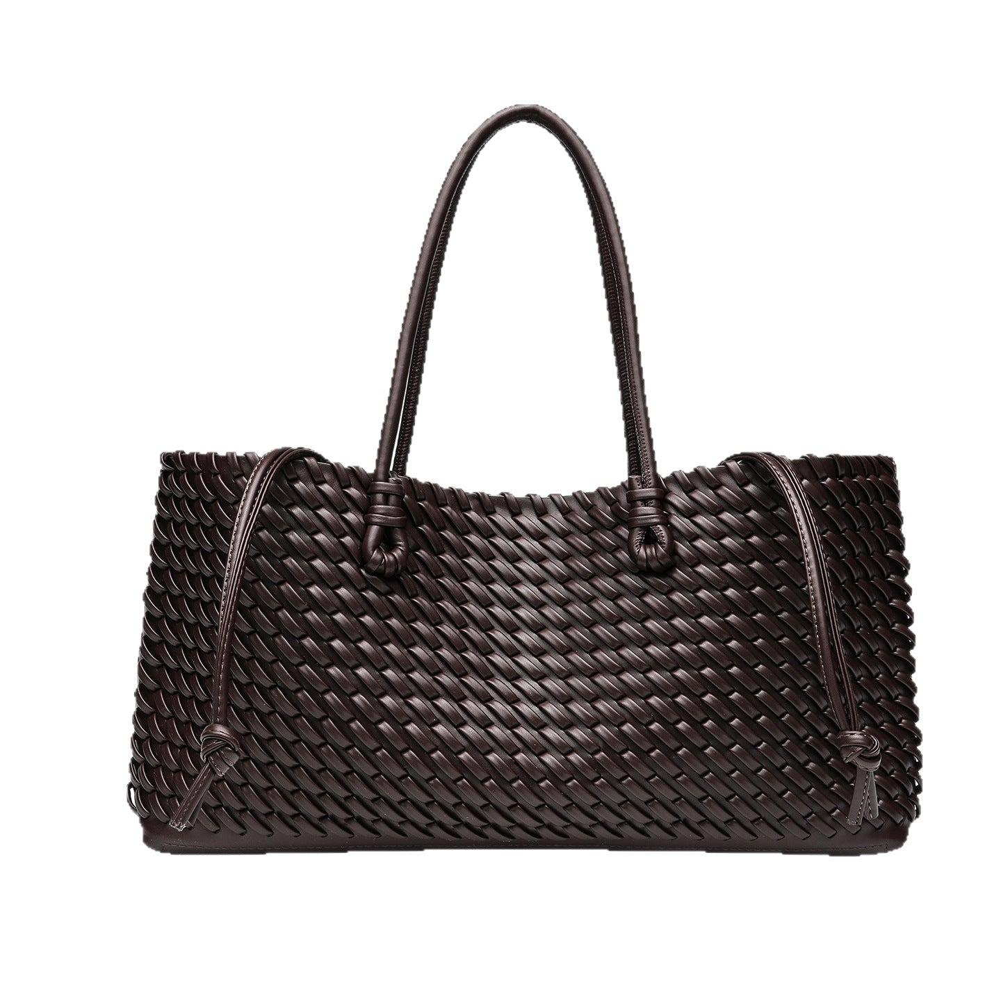 Niche Commuter Woven Fashionable Large Capacity Totes Women's Shoulder Bag