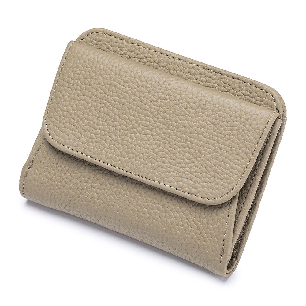 Women's Genuine Leather Fashion First Layer Cowhide Purses
