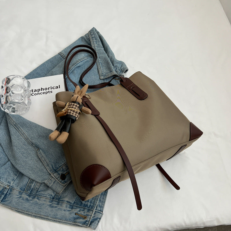 Women's Oxford Cloth Waterproof Large Capacity Layered Versatile Multi Women's Shoulder Bag