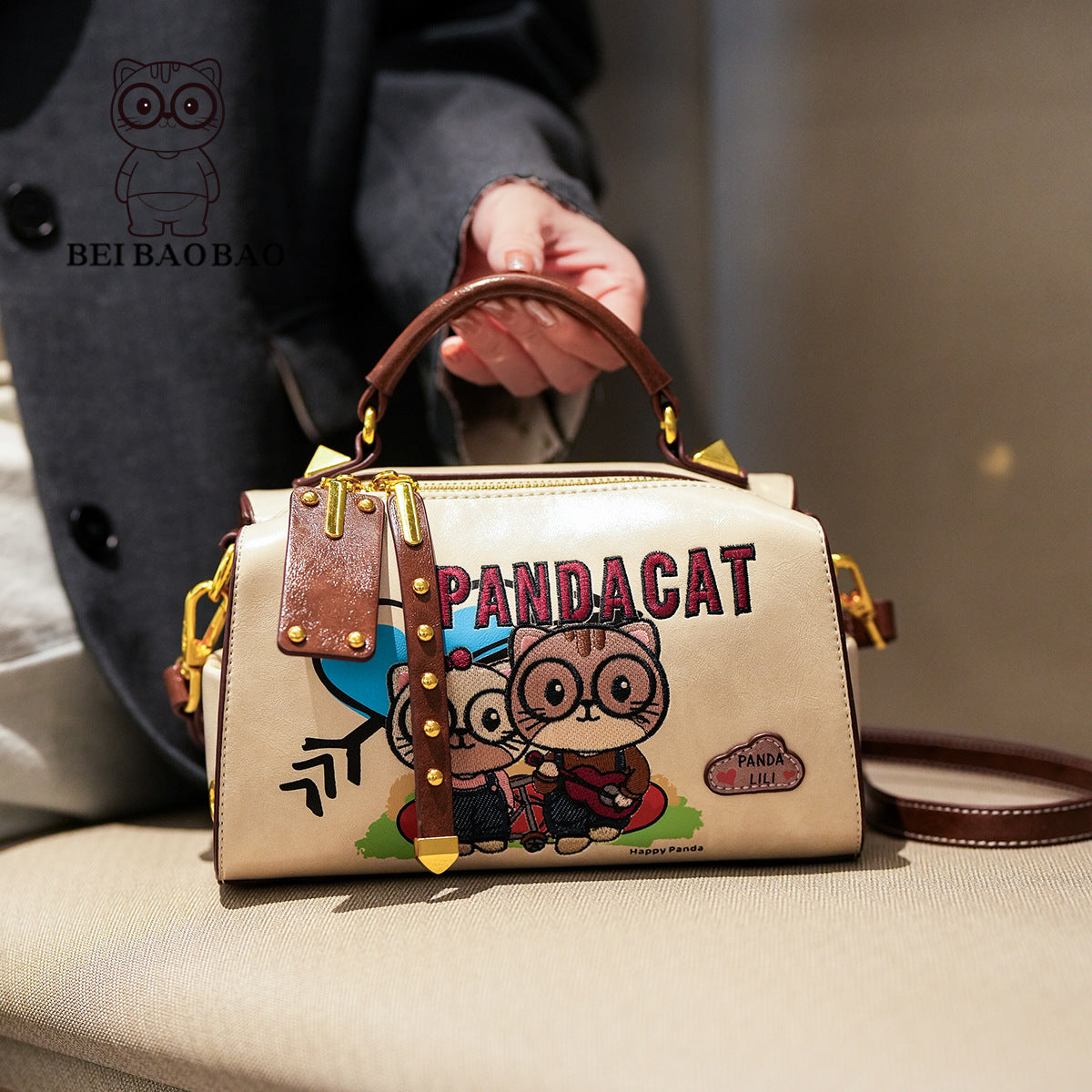 Source Cute Wild Textured Portable Fashion Shoulder Bags