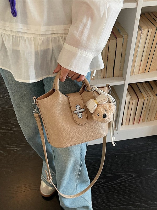 Pattern Vegetable Basket Hand Carrying Female Summer Fashion Soft Bucket Bags