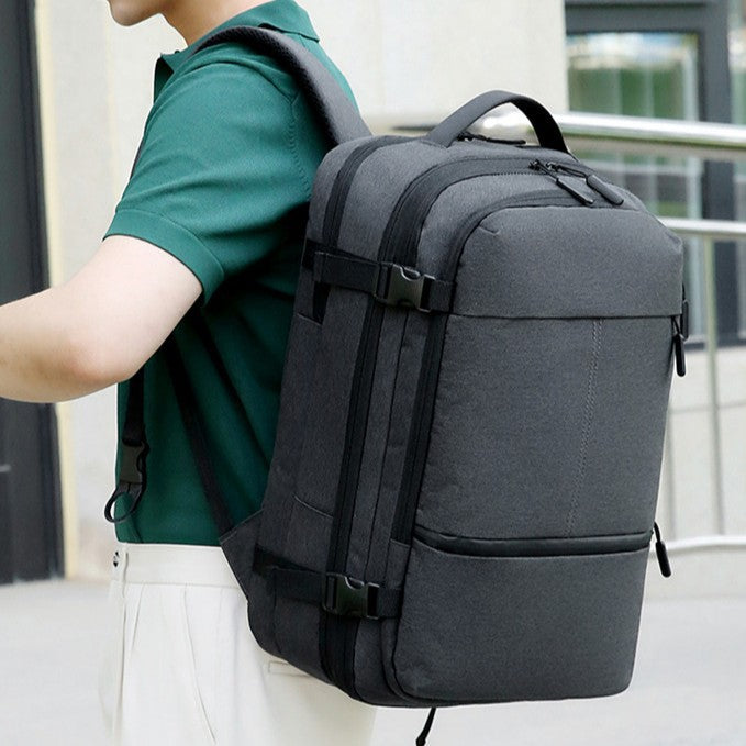 Men's Large Capacity Oxford Cloth Computer Business Backpack