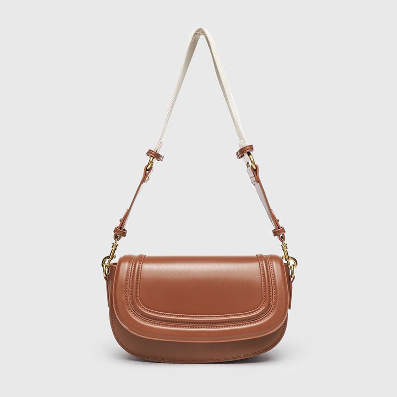 Women's Home Saddle One Wide Strap Underarm Women's Messenger Bag