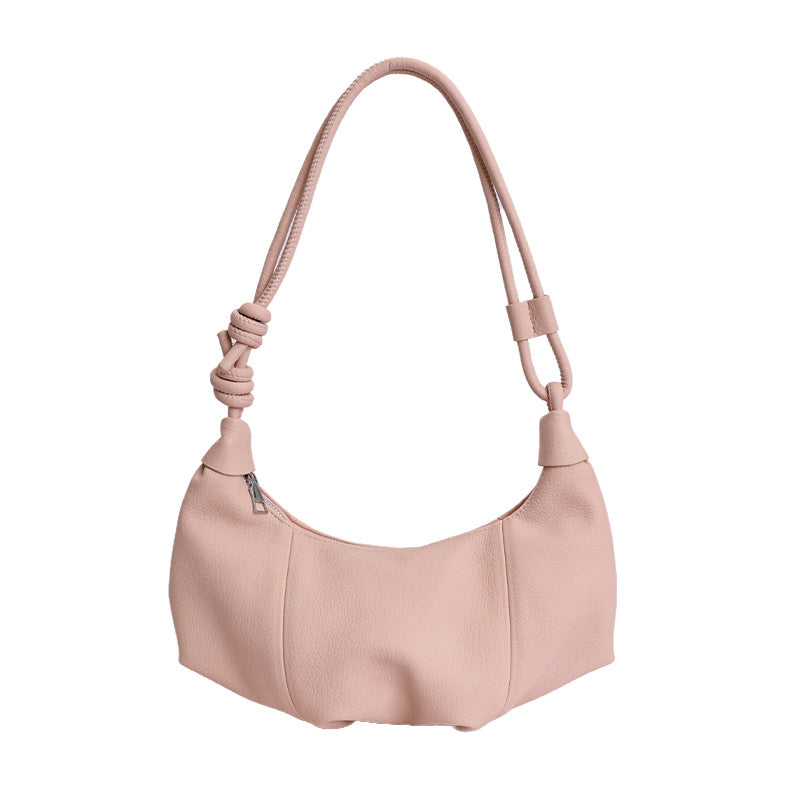 Women's Korean Style Underarm Commuter Soft Surface Bags