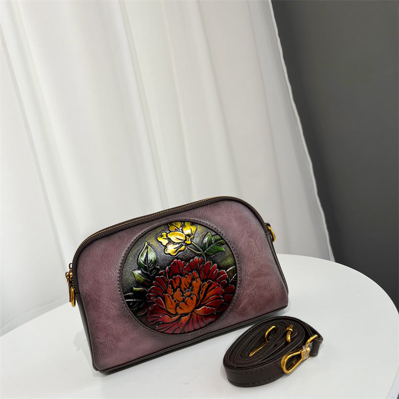 Chinese Style Versatile High Quality Large Capacity Ethnic Commute Handbags