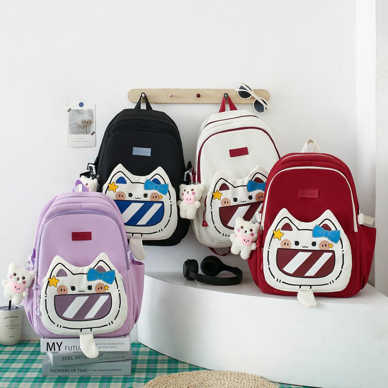 Fashion Cartoon Nylon Super Light Large Backpacks
