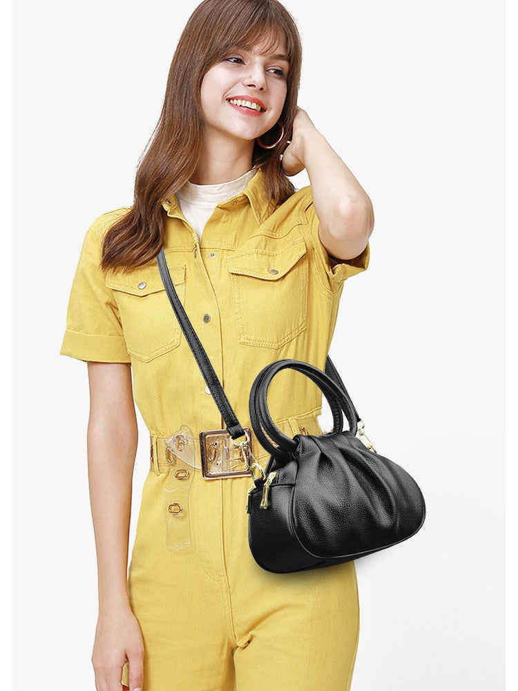 Fashion Women's Mother Simple Soft Leather Women's Handbag