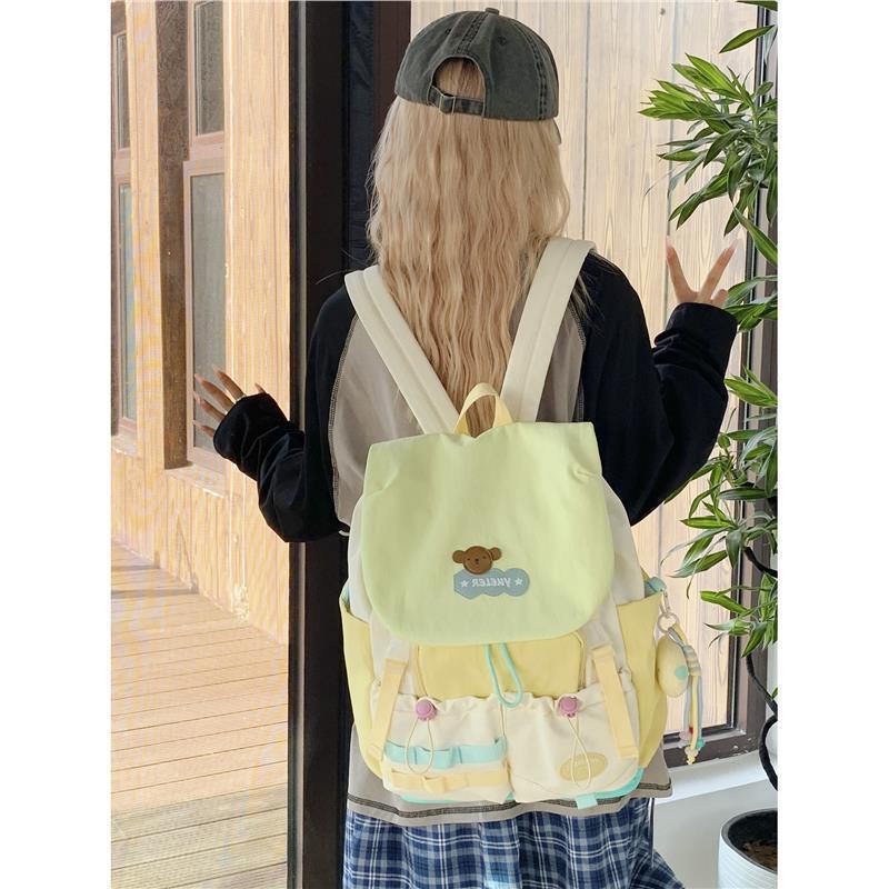 High Good-looking Niche Dopamine Color Super Primary School Bag