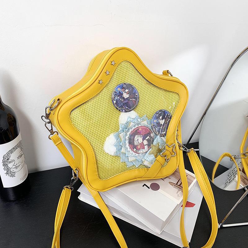 Cute Mini Two-dimensional Bar Cartoon Sweet Women's Messenger Bag