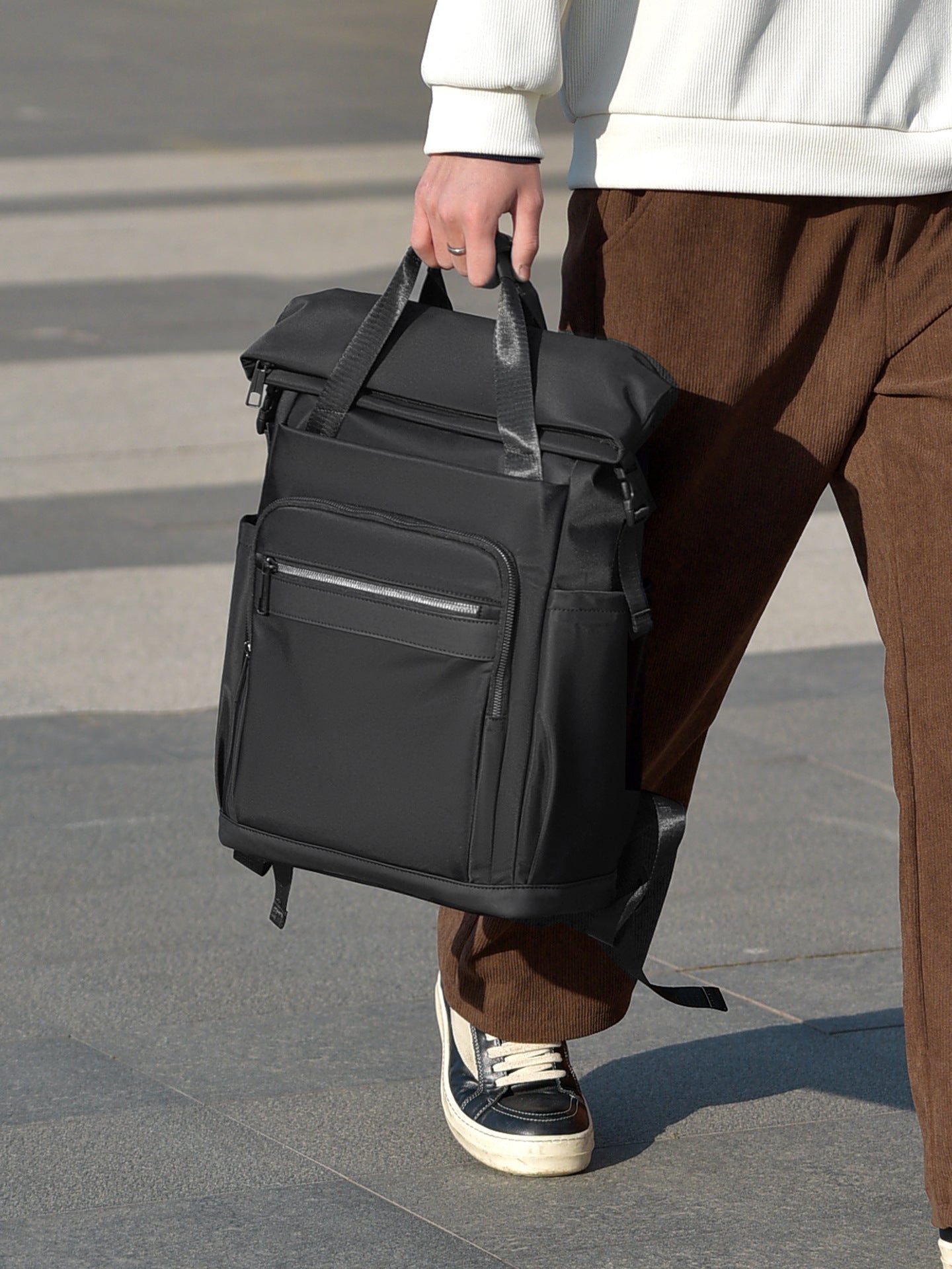 Men's Portable Waterproof Computer Fashion Large Capacity Business Backpacks