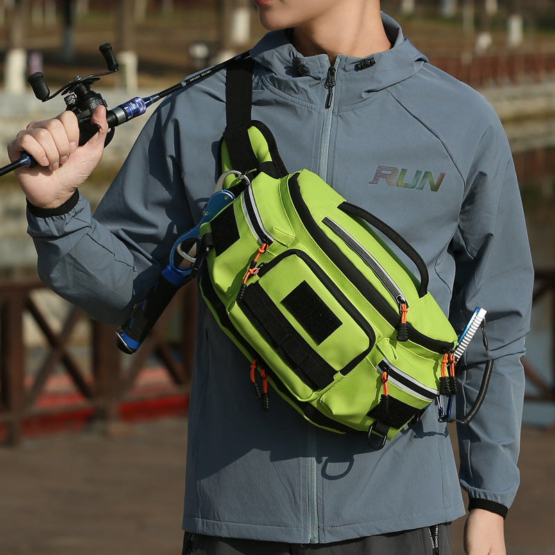 Men's Cycling Lure Expansion Fishing Gear Storage Men's Messenger Bags