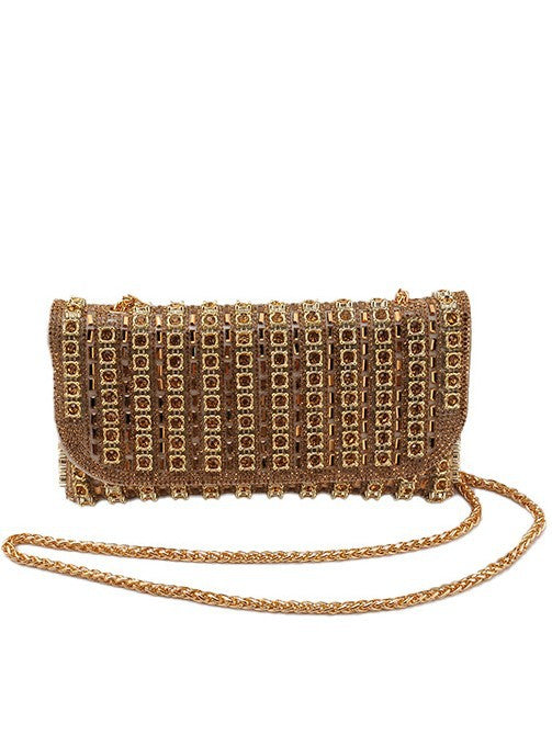 Women's Fashion Party With Diamonds Chain Hand Bags