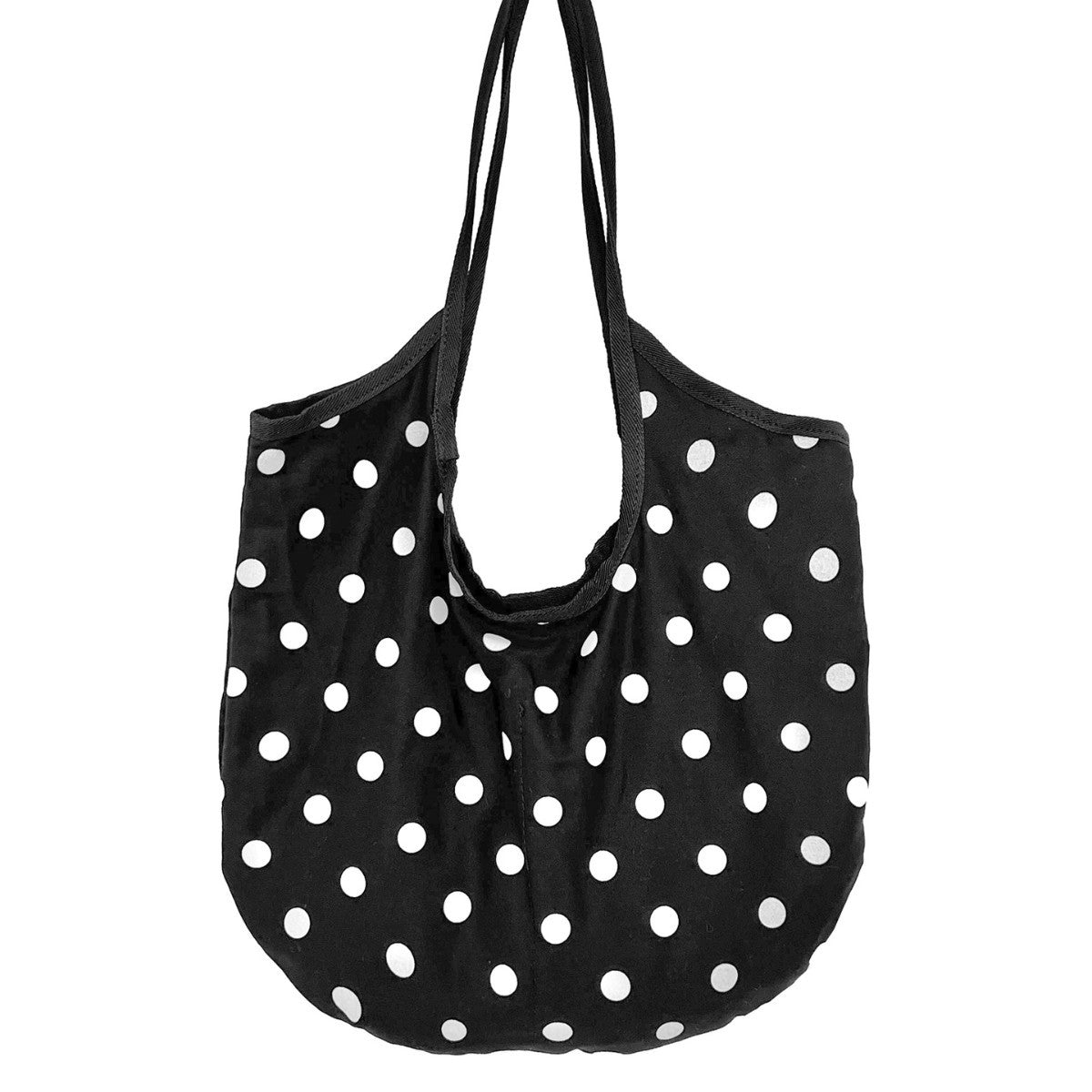 Women's Dot Versatile Large Capacity Commuter Cotton Women's Shoulder Bag