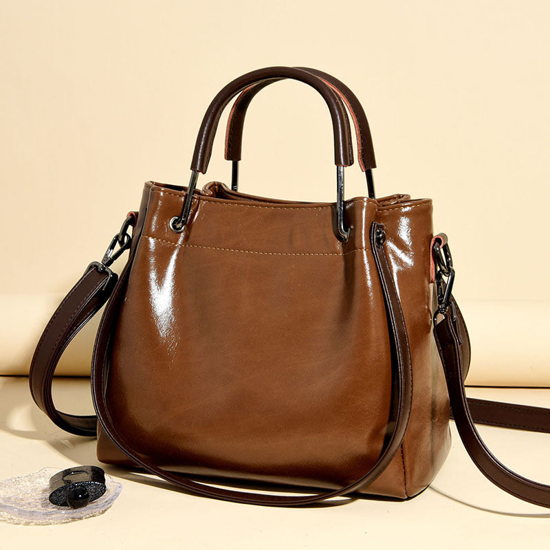 Women's Large Capacity Retro Style Trendy High-grade Women's Handbag