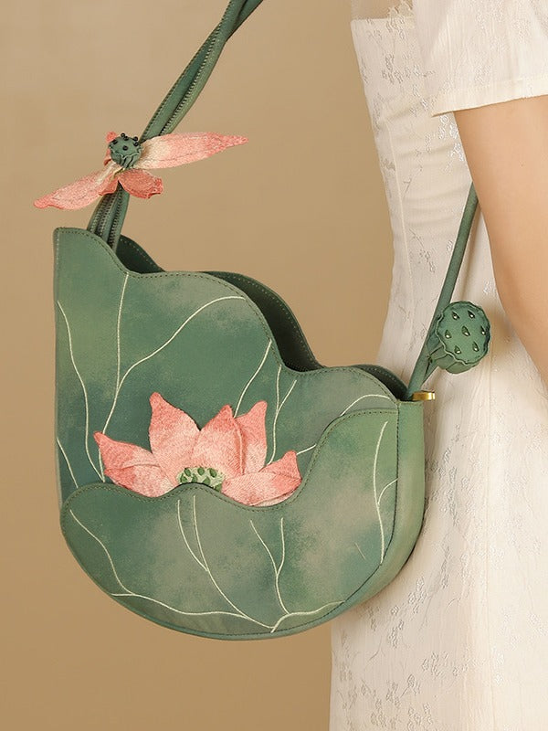 Comfortable Elegant Chinese Clothing Cheongsam Antique Women's Handbag