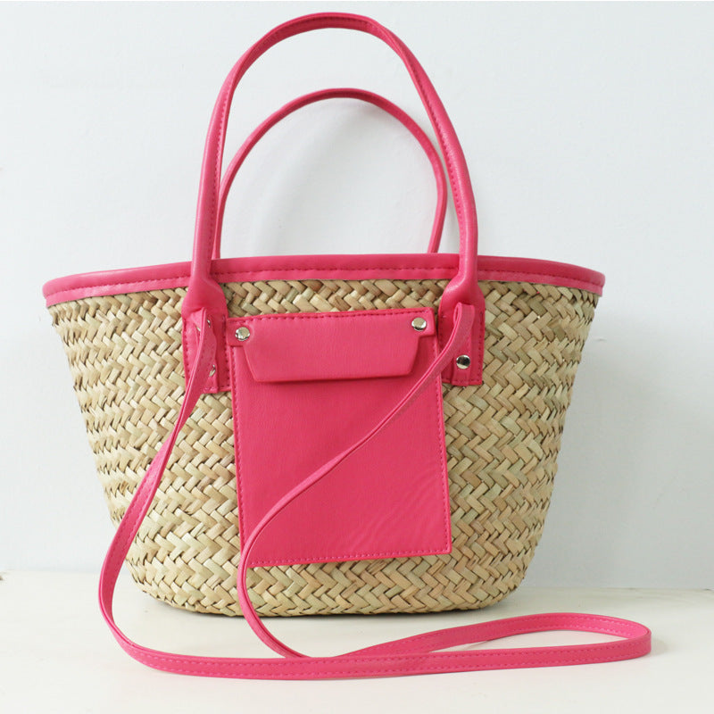 Women's Water Grass Large Capacity Straw Fashion Turf Woven Women's Handbag