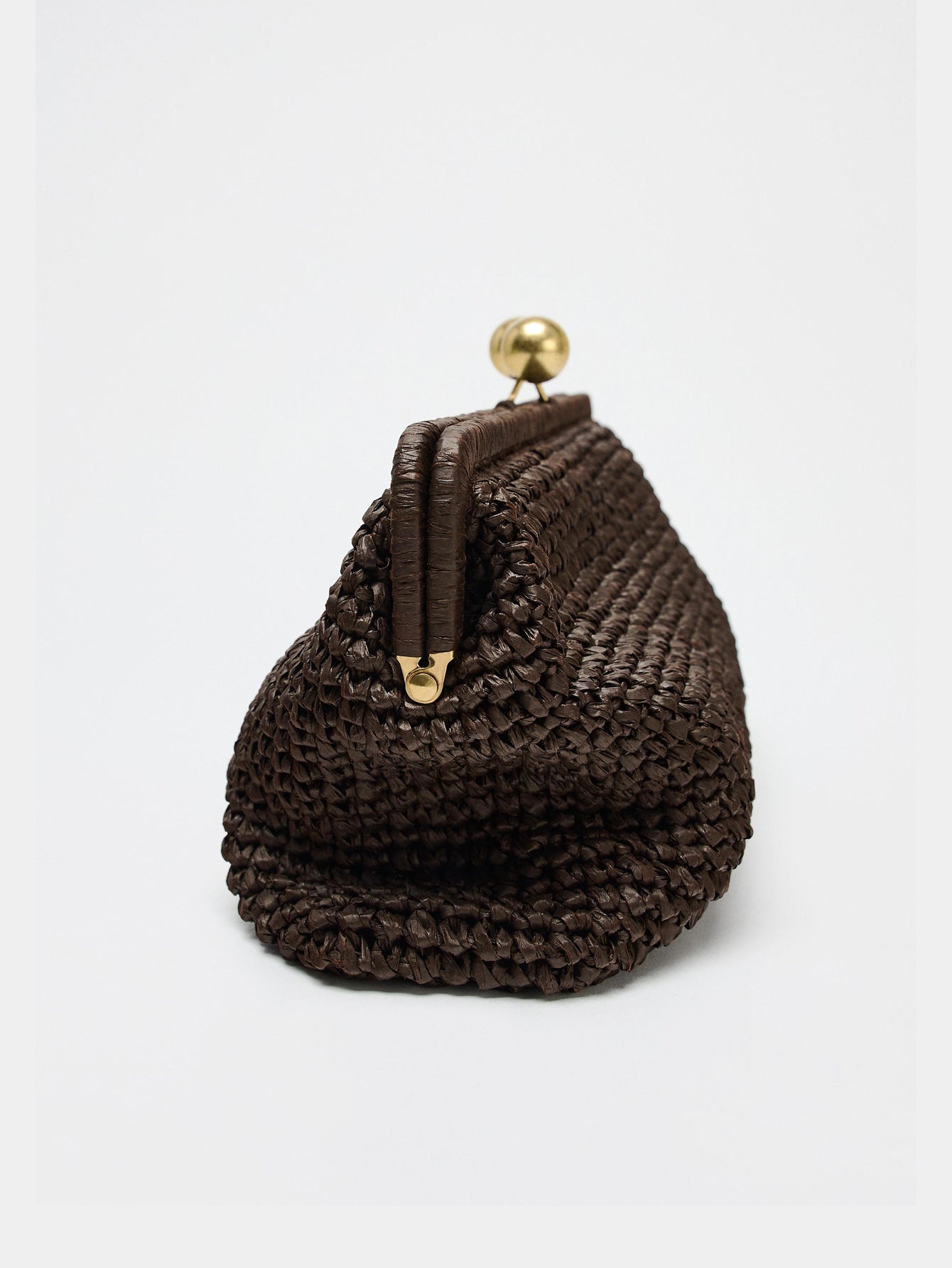 Women's Retro Trendy Clipped Button Shell Fashionable Chain Personalized Creative Women's Messenger Bag