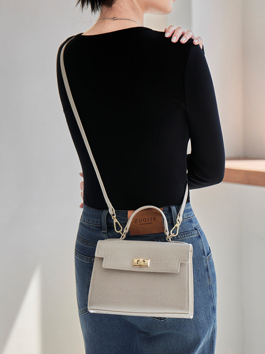 Women's Genuine Leather Fashion Portable Kelly Women's Messenger Bag