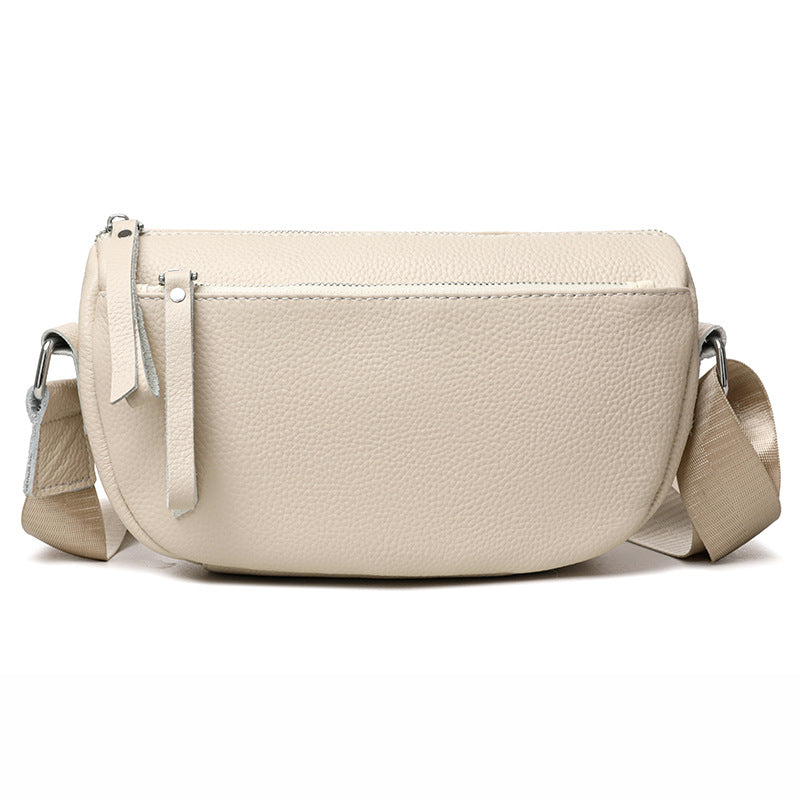 Women's Fashion Large Capacity Top Layer Cowhide Bags