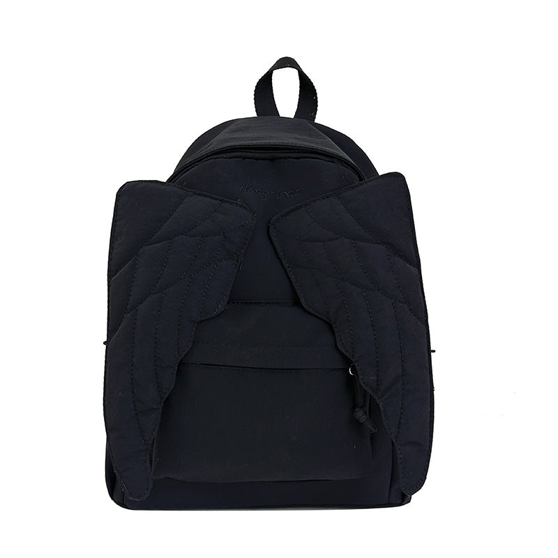 Korean Style Wings Female High Leisure College Student Schoolbag
