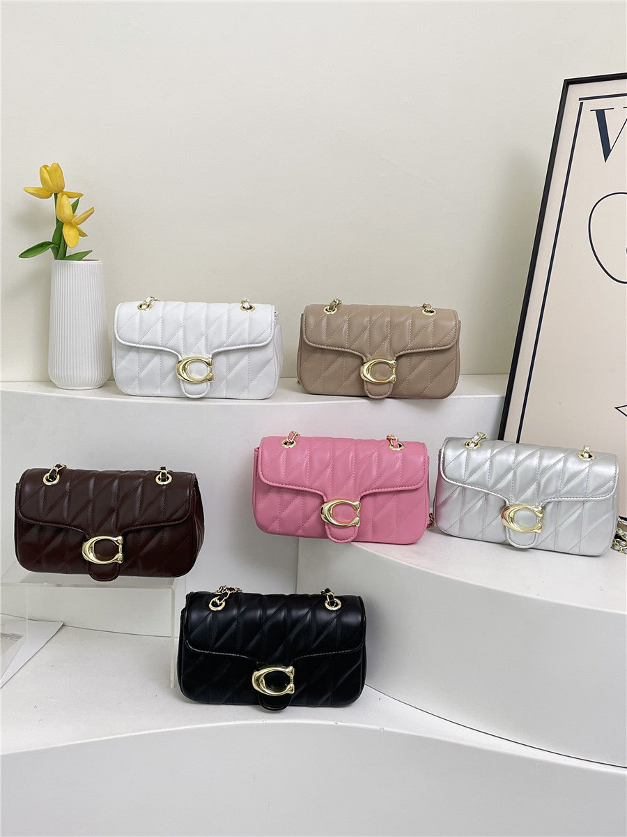 Unique Graceful Women's Fashion Rhombus Chain Women's Messenger Bag