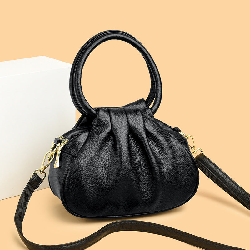 Women's High-grade Soft Surface Fashion Commuter Dumpling Women's Messenger Bag